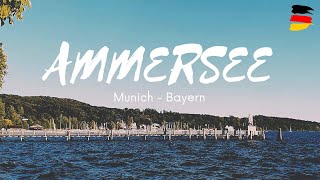 AMMERSEE Bayern München Germany 4K  Lake Ammer Bavaria in Munich Germany  Munich 4k [upl. by Annetta]