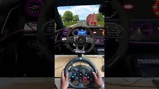 MERCEDES BENZ G63S  Euro Truck Simulator 2  Steering wheel gameplay G29 Setup [upl. by Olaznog]