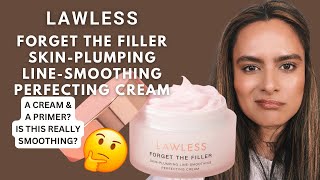 LAWLESS Forget The Filler SkinPlumping LineSmoothing Cream Review Do you need this  Nadia Vega [upl. by Emyam]