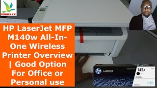 HP LaserJet MFP M140w AllInOne Wireless Printer Overview  Good Option For Office or Personal use [upl. by Nichani]