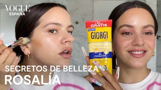 Rosalía tutorial en tonos rosas y un secreto con gomina Giorgi  Secretos de belleza  VOGUE España [upl. by Samantha]