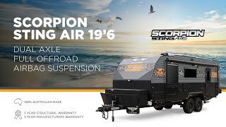 JB Caravans Scorpion Sting Air 196 [upl. by Novit]