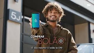 O Bolão tá ON aumente suas chances pelo App Loterias CAIXA e no site [upl. by Eylsel]