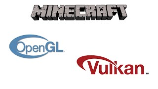 Minecraft OpenGL vs Vulkan [upl. by Meirrak]