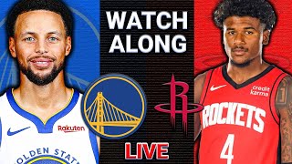 Golden State Warriors vs Rockets WATCH PARTY  Live Scoreboard PlayByPlay Highlights Stats [upl. by Yetty]