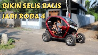 SELIS BALIS RODA 3 DIBIKIN JADI RODA 4 BEGINI PROSESNYA PART 1 [upl. by Kate908]