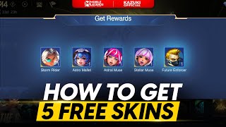 HOW TO GET 5 FREE SKINS FROM THE NEW ALLSTAR EVENT [upl. by Adnarom]