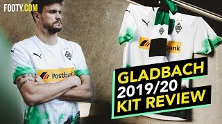 BORUSSIA MONCHENGLADBACH PUMA 201920 HOME SHIRT  KIT REVIEW [upl. by Ziom]