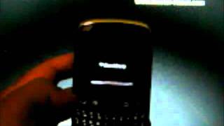 BlackBerry Curve 3G Hard Reset [upl. by Laurita]