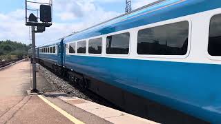 43049 amp 43046 departing Exeter St David’s working 1Z43 to Paignton from Holyhead 16th July 2024 [upl. by Ingham]