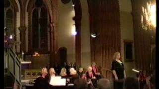 AnnMargreth Nyberg sings Marias Vaggsång by Reger in Eslöv 2008 [upl. by Ileana]