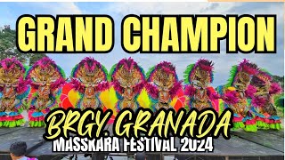 Grand Champion Barangay Granada  Masskara Festival 2024 Arena Dance Competition [upl. by Niamreg376]