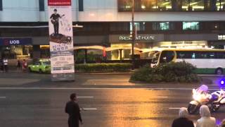 President Obama Motorcade in Malaysia 2015 ASEAN SUMMIT KL [upl. by Monro]