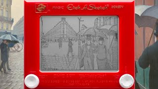 live Etch A Sketch art [upl. by Rudich]