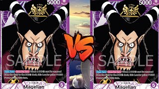 Magellan Vs Magellan  One Piece Tcg  Op02 Tournament Gameplay  In person Gameplay [upl. by Berkshire307]