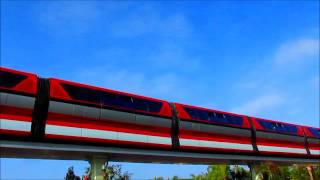 The Disneyland Monorail From June 17th to 19th 2015 [upl. by Childers454]