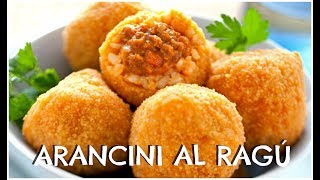 ARANCINI AL RAGÚ ♥ [upl. by Akemehc618]