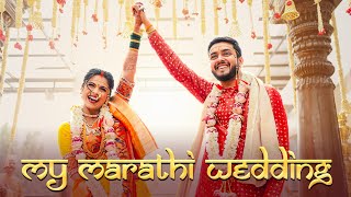 Swarda Thigales Marathi Wedding [upl. by Luwana]