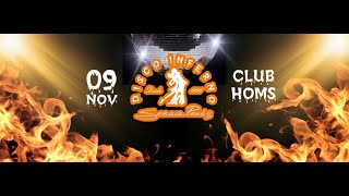 FESTA DISCO INFERNO 70s  DIA 09 DE NOVEMBRO  CLUB HOMS [upl. by Pyotr]