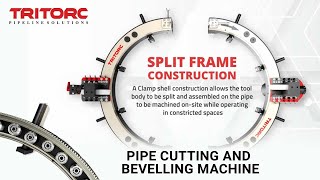 Pipe Cutting and Bevelling machine TCSL amp TTCB Series [upl. by Imre45]