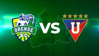 LDU QUITO VS ORENSE SC  SUB 17  SEMIFINAL VUELTA [upl. by Gnilrets]