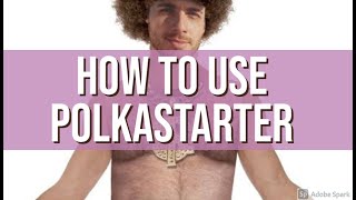 HOW TO USE POLKASTARTER and how to set Gas Fee [upl. by Aihsein]