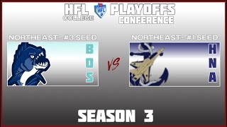 HFL SEASON 3 CONFERNCE ROUND Boston viperfish VS HFL Navy aviators [upl. by Inattirb]