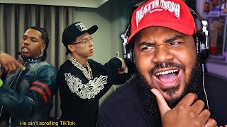 CENTRAL CEE FT LIL BABY  BAND4BAND MUSIC VIDEO REACTION [upl. by Eimma]