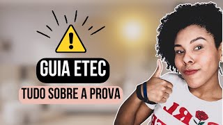 VESTIBULINHO ETEC  GUIA ETEC  TUDO QUE VOCÊ PRECISA SABER ANTES DE ENTRAR NA ETEC [upl. by Aneetak411]