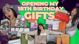 UNBOXING ALMOST A MILLION WORTH OF BIRTHDAY GIFTS [upl. by Atsahc]