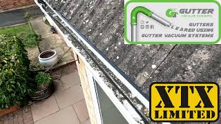 First outing with the GVS3600 gutter vacuum  XTX Limited [upl. by Ynnatirb]