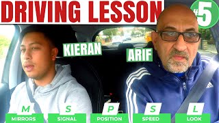 Struggling with Biting Point and MSPSL  Kieran Driving Lesson 5 [upl. by Hewart506]