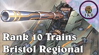 Rank 10 Trains Deck  9th Place Bristol Regional  Thomas Barrass  YuGiOh Trading Card Game [upl. by Sordnaxela940]