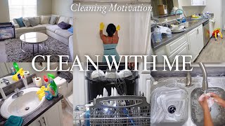 CLEAN WITH ME♡ Deep Cleaning  Decluttering My ENTIRE House  EXTREME CLEANING MOTIVATION 2024 [upl. by Alo]