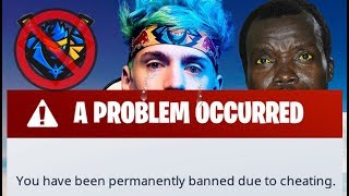 Ninja Finally Gets BANNED Fortnite 🚫 MAD African Rebel Kony [upl. by Bui]