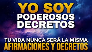 ✨ YO SOY Poderosas Afirmaciones Positivas y Decretos de Prosperidad y Abundancia para el 2024 ✨ [upl. by Llerrahs573]