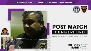 Post Match Hungerford Town [upl. by Nnayelhsa]