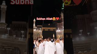 Subhan Allah😍🕋🖤khanakaba makkah islam jummamubarakstatus jummamubarak shorts viralvideo [upl. by Avilo]