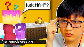 KAMU harus GAMEMODE CREATIVE untuk menyelesaikan PUZZLE MINECRAFT INI [upl. by Borszcz]