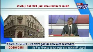 Boban Stojanović Moguće je da se banke dogovaraju oko kamata [upl. by Akieluz]