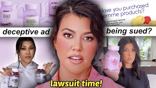 Kourtney Kardashian is in TROUBLElemme lawsuit [upl. by Lodnar963]