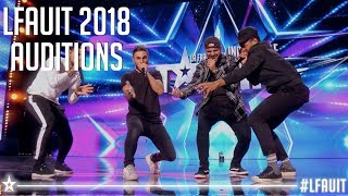 Berywam  Auditions  Frances Got Talent 2018 [upl. by Sirap]