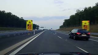 Autostrada A2 Kałuszyn  Groszki [upl. by Ezirtaeb]