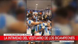 ARGENTINA CAMPEÓN DE LA COPA AMÉRICA 2024 ASÍ FESTEJARON JUGADORES Y TÉCNICO EN EL VESTUARIO [upl. by Gallagher]