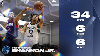 Terrence Shannon Jr Drops 34 Points In G League Debut [upl. by Adiraf]