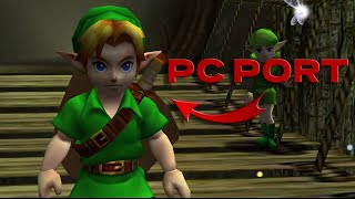 Experience the Ocarina of Time PC Port in Stunning 3DS Graphics [upl. by Tteraj]