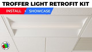 LED Troffer Light Retrofit Kits [upl. by Boswell]