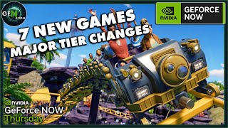 GeForce NOW News  7 New Games  MAJOR Subscription Changes [upl. by Dombrowski]