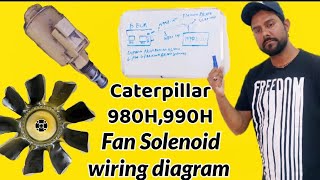 Cat wheel loader 980h 990h fan solenoid wiring diagram How to Making [upl. by Faustina427]