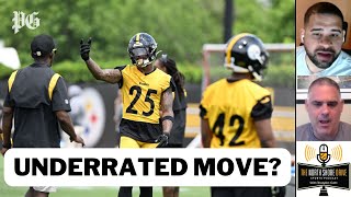 Steelers OTAs How much better are Donte Jackson DeShon Elliott making the secondary [upl. by Rior]